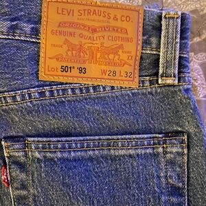 New vintage 93’ 501 Levi’s Men’s